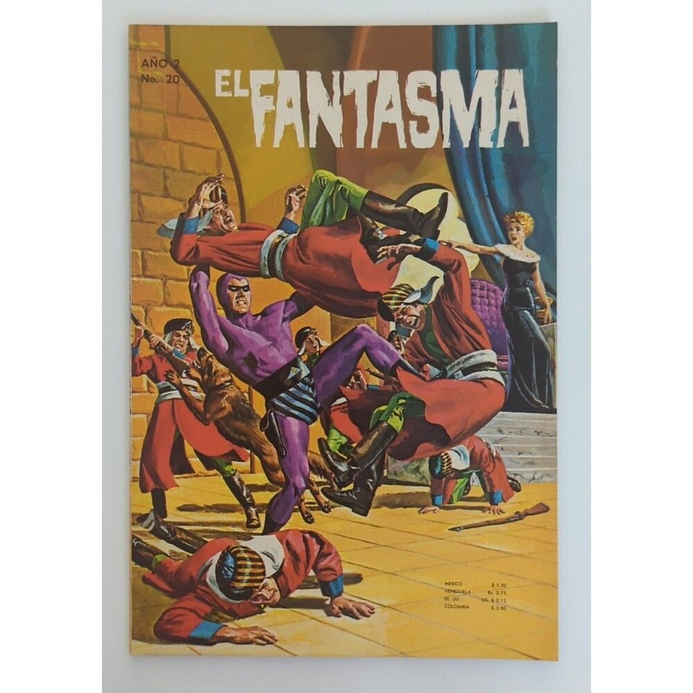 1969 Cambridge Publishing El Fantasma The Phantom Comic #20 Spanish Variant VHTF